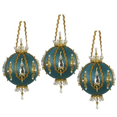 Herrschners Jasmine Lotus Ornament Kit Multi Color