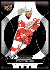 2024-25 UPPER DECK ENGRAINED ICONS MAHOGANY STEVE YZERMAN /75 DETROIT RED WINGS