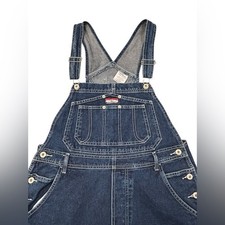 Jordache Vintage Women's Blue Denim Overalls L 11-13 RN98826 80s Cotton