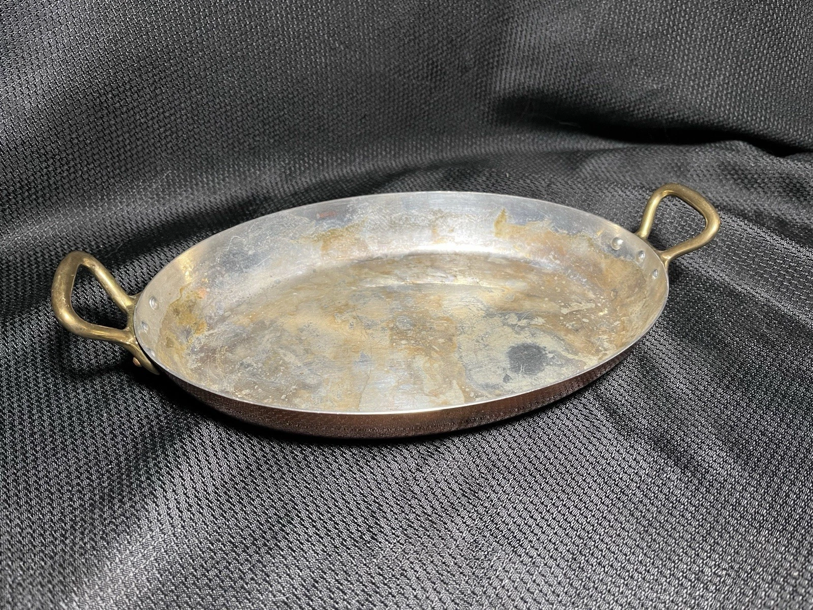 Vintage Crate and Barrel Copper Made In France Gratin Dish with Handles
Opens in a new window or tab