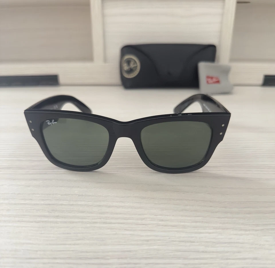 Ray-Ban RB0840-S Mega Wayfarer Authentic | Worn Once | Excellent Condition!, photo 2 of 5