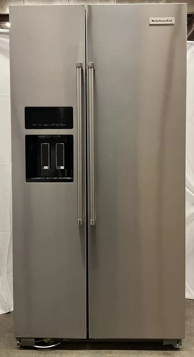 SALE NEW KITCHENAID 36 IN. W 22.6 CU. FT. SIDE BY SIDE REFRIGERATOR