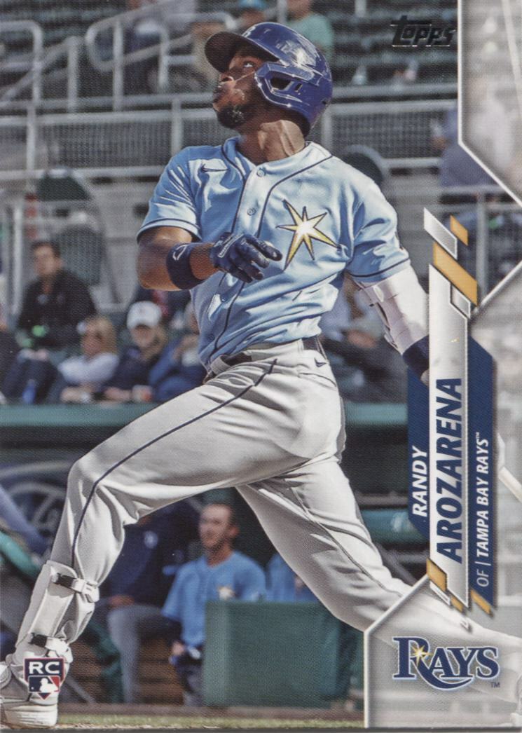 RANDY AROZARENA RC 2020 Topps Update Base ROOKIE Card - TAMPA BAY RAYS - #U208
