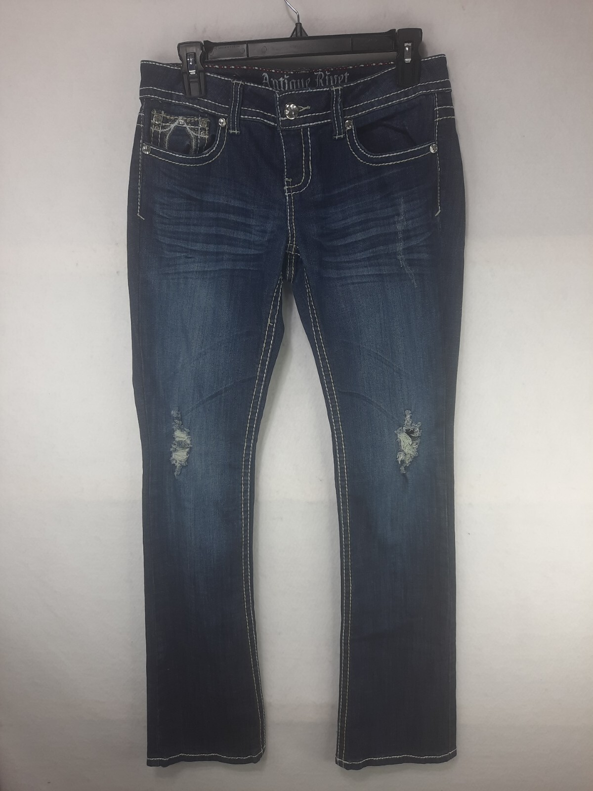 Antique Rivet Jeans Women's Size 29 Dark Wash eBay