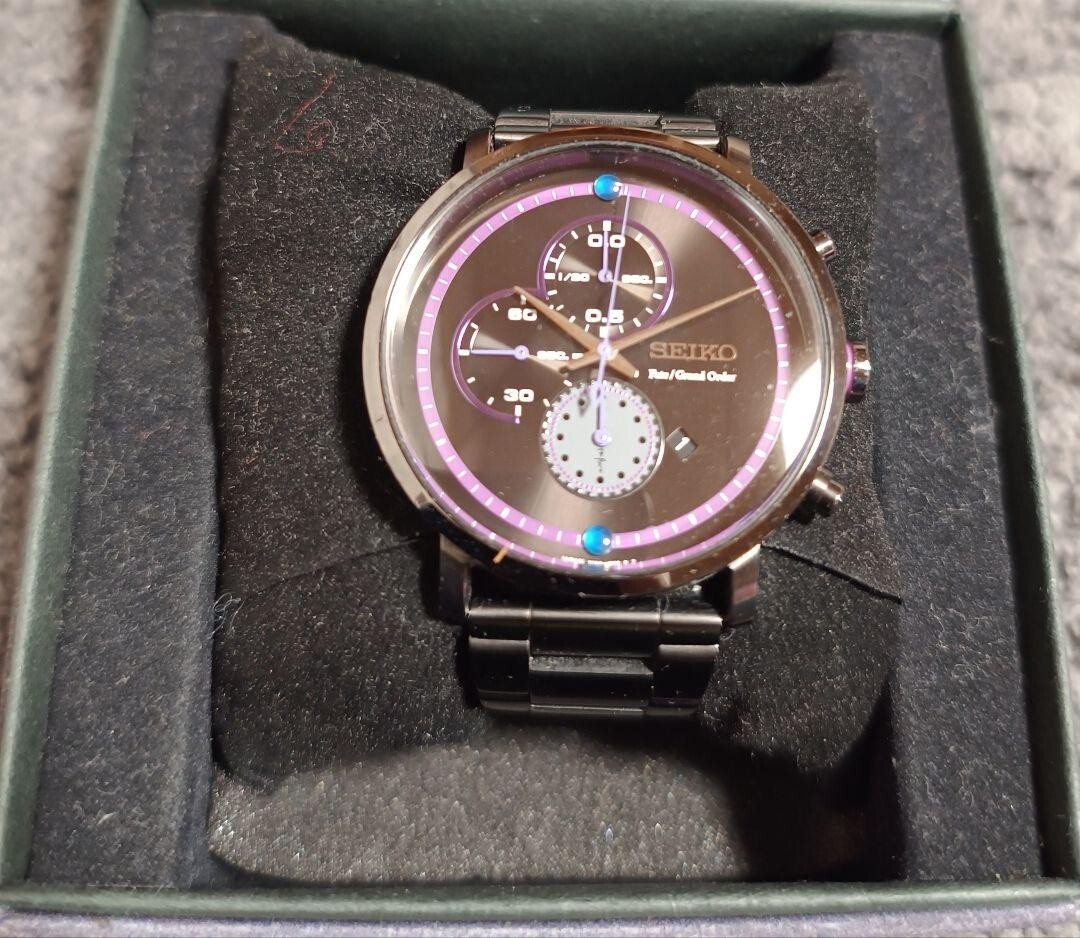 Fate Grand Order x SEIKO Quartz Mash Kyrielight Model Watch Fate Grand Order x SEIKO Quartz Mash Kyrielight Model Watch