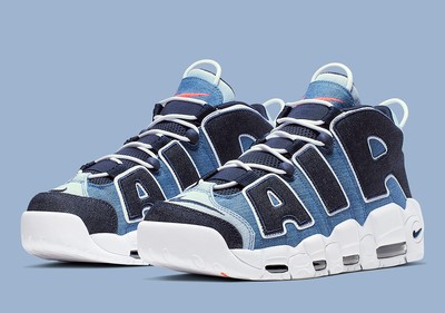 AUTHENTIC NIKE AIR MORE UPTEMPO Denim 