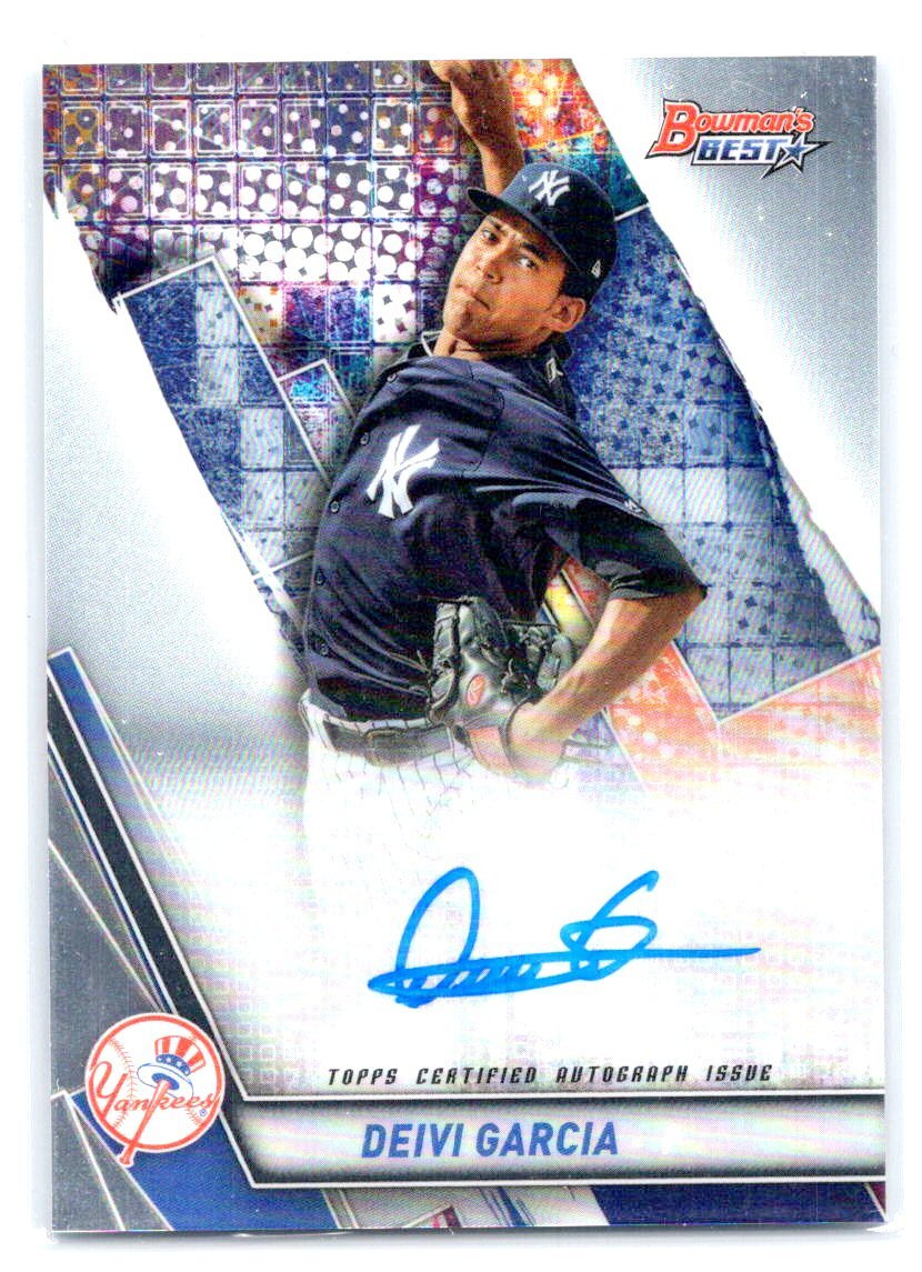 2019 Bowman's Best #B19-DG Deivi Garcia Best of 2019 Autographs