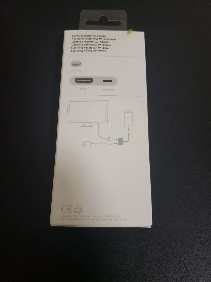 Comprar Adaptador Apple MD826AM/A Lightning a HDMI