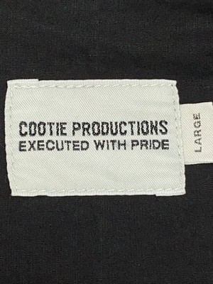 COOTIE Other Garment Dyed Utility Over Coat Large Cotton Black 