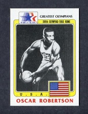 Oscar Robertson Basketball USA Men's Team Olympic GOLD Medal Champion Topps Card