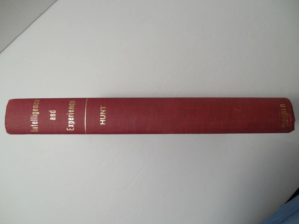 Intelligence and Experience by J. MCV. Hunt, 1961, Very Good - Image 2 of 4