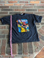 X-MEN Vintage Marvel Wolverine Rogue Cyclops USA T-Shirt Superhero 1993 Youth XL