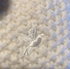 AERIE AE Women's Cable Knit Chunky Sweater Cream White Size L Chest 40