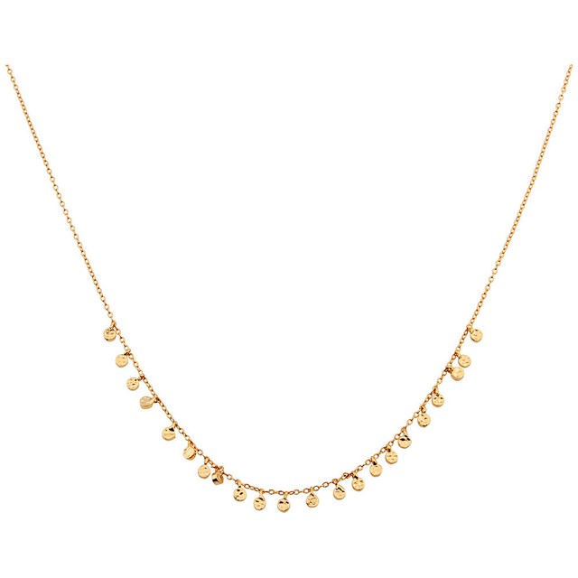 Gorjana Chloe Mini Gold Necklace 161105G | eBay