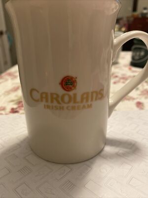 Carolans Irish Cream Mug Gold Rim 12oz Collectable