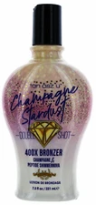 Champagne Stardust Tanning Lotion with 400X Bronzer by Tan Asz U . 7.5 fl oz.