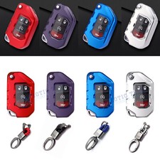 Tpu Folding Car Remote Key Case Cover Wkeychain For Jeep Wrangler Jt Gladiator Tpu Folding Car Remote Key Case Cover Wkeychain For Jeep Wrangler Jt Gladiator
