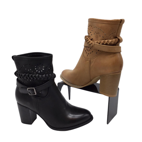 Stivali Stivaletti Donna Caviglia Anfibi Primaverili Estivi Traforato Biker  new | eBay