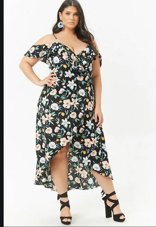 maxi dress forever 21 plus size Plus Size Tiered Maxi Dress