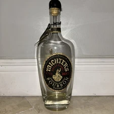 Old Michter’s 10 Year  Bourbon Empty Bottles Pappy Van Winkle UNRINSED