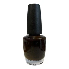 OPI Nail Color Polish NL W61 Shh...It's Top Secret! - Deep Espresso Brown 0.5
