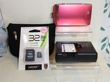 FUJIFILM Finepix Z1100 EXR, coral pink, 5x,3.5in,16MP Excellent, from JAPAN USED