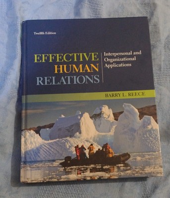 Effective Human Relations: Interperson..., Reece, Barry