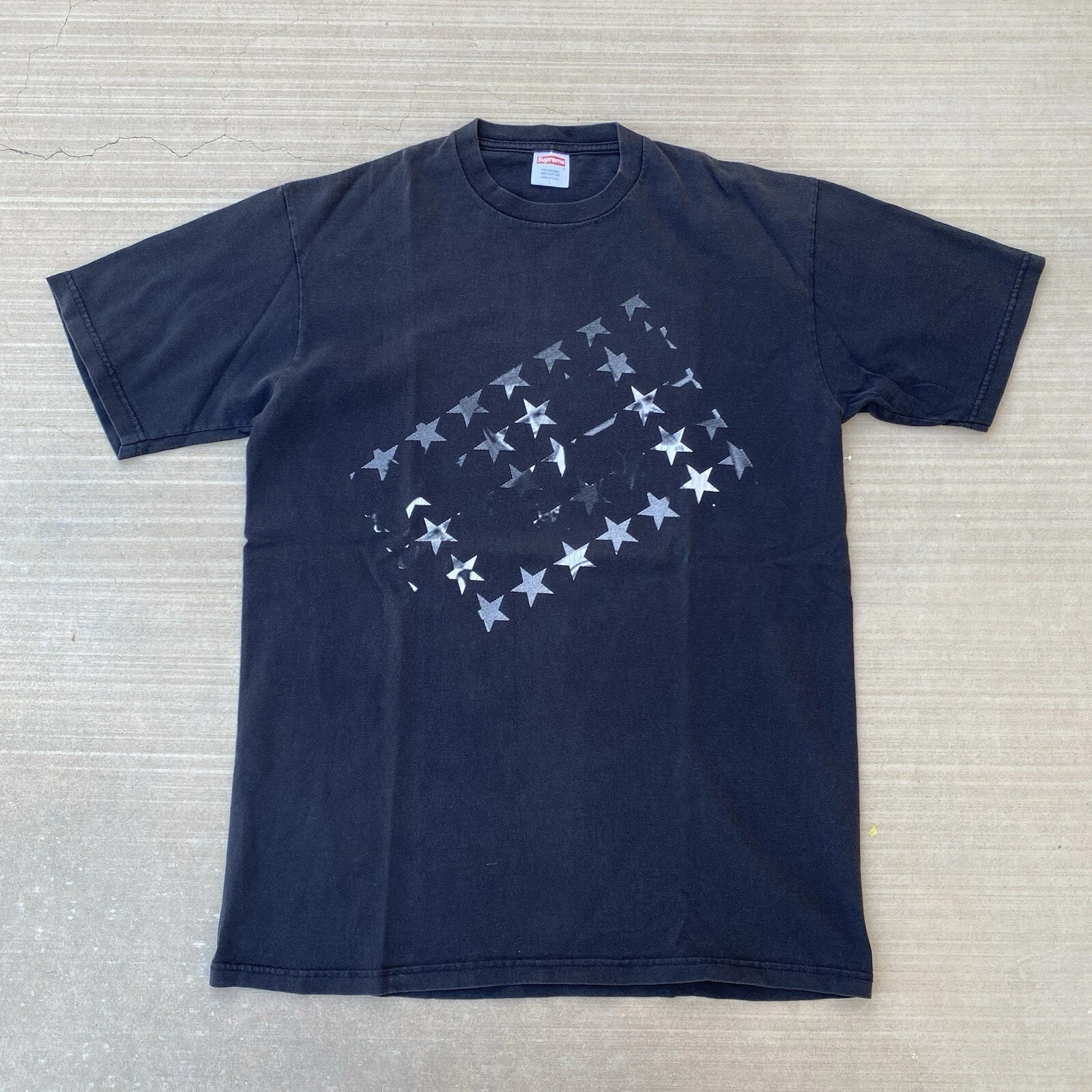 T shirt vintage Supreme Evil Empire noir 2005
