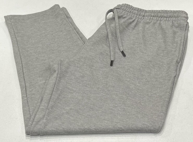 32 Degrees Heat Men's Comfort-Fit Straight Leg Drawstring Pants in Soft Gray - Relaxed Fit, Size XXL for Ultimate Comfort and Style