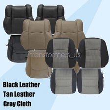 2009-2012 For Dodge Ram 1500 2500 Laramie Perf Leather / Cloth Seat Cover Cover