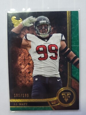 2015 Topps Triple Threads - Emerald #4 J.J. Watt 191/199