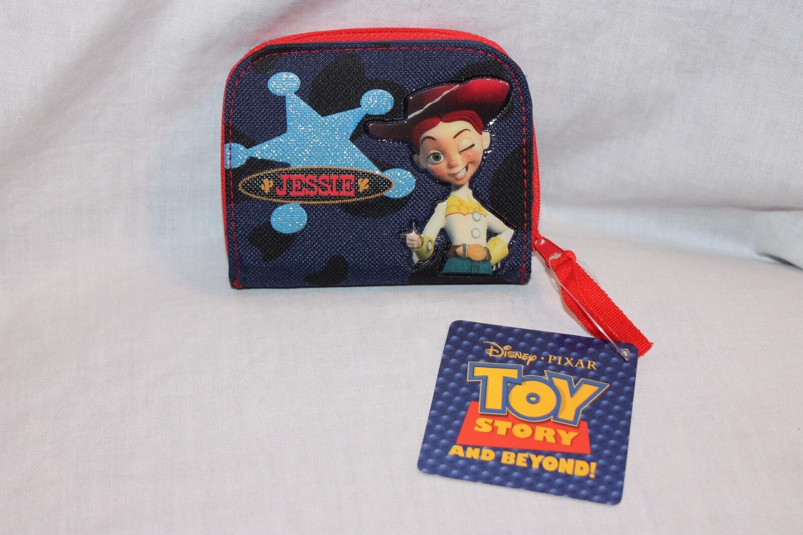 NEW WITH TAG JESSIE DISNEY PIXAR TOY STORY AND BEYOND RED COIN BAG 