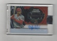 2022 Topps Clearly Authentic Dylan Carlson Gen Now AUTOGRAPH  Cardinals /75