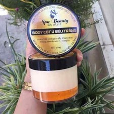 1X SPA Beauty Whitening Body Cream 250g Kem Body C  t Th i Body   C  t Si u tr  ng