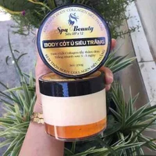 1X SPA Beauty Whitening Body Cream 250g Kem Body Cốt Thái  Body Ủ Cốt Siêu trắng