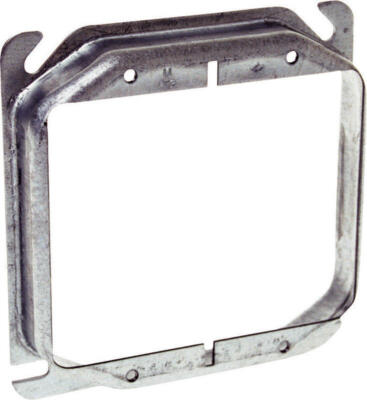 Raco Square Steel 2 gang 4 in. H X 4 in. W Box Cover
