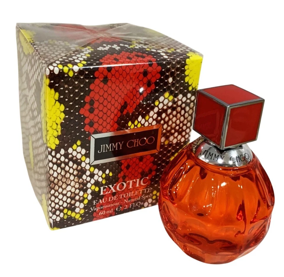 JIMMY CHOO EXOTIC Eau De Toilette Spray Natural 2.0oz/60ml Auténtico Sellado Foto 4 de 4