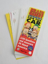 Brain Quest Extra for the Car, 1100 Questions about America, ages 7-12, deck 2