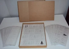 Vintage Dietzgen Stationery Set 70 Lined Letter Sheets/48 Envelopes Paper Unused