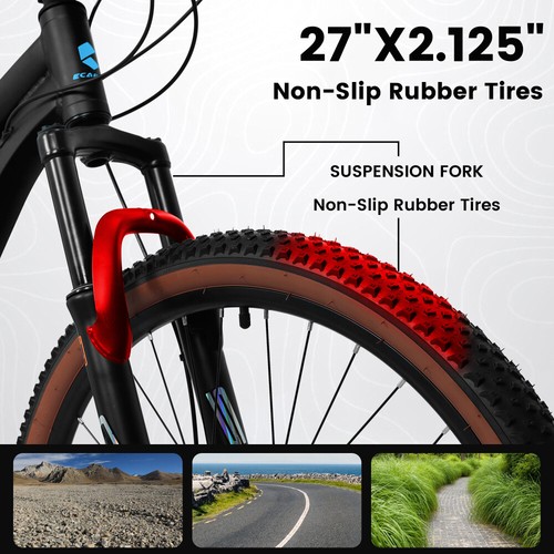 27 Inch Wheel Aluminum Mountain Bike, 21 Speed Disc Brake Trigger Transmission - Picture 4 of 9