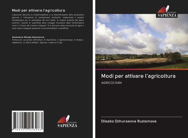 Dilsabo Dzhuraevna Rustamova | Modi Per Attivare L'agricoltura | Taschenbuch-image