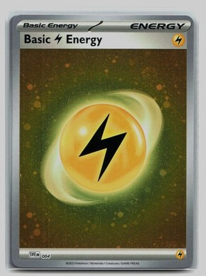   3 Swirls Basic Lightning Energy (Cosmos Holo) SVE: Scarlet & Violet 004