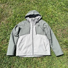 The North Face Apex Elevation Windwall Full Zip Gray Jacket Men’s Size Large