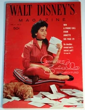 Annette Funicello DONOR CORNER 1958 Walt Disney Mickey Mouse Club ZORRO Promo