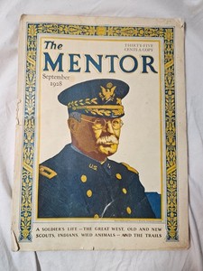 The Mentor Magazine Sept 1928 The Soldier's Life Scouts Natives in Great West