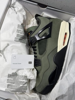 Brand New Air Jordan 4 Men's Size 10.5 Undefeated 2025, IB1519-200