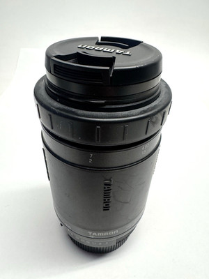 VINTAGE Tamron AF 100-300mm f5-6.3 macro Pentax mount Lens Black with UV Filter