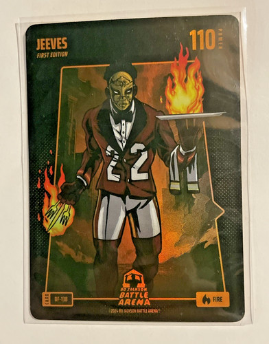 Jimmy Butler 2024 Bo Jackson Battle Arena Jeeves Battle Foil Fire Card!!