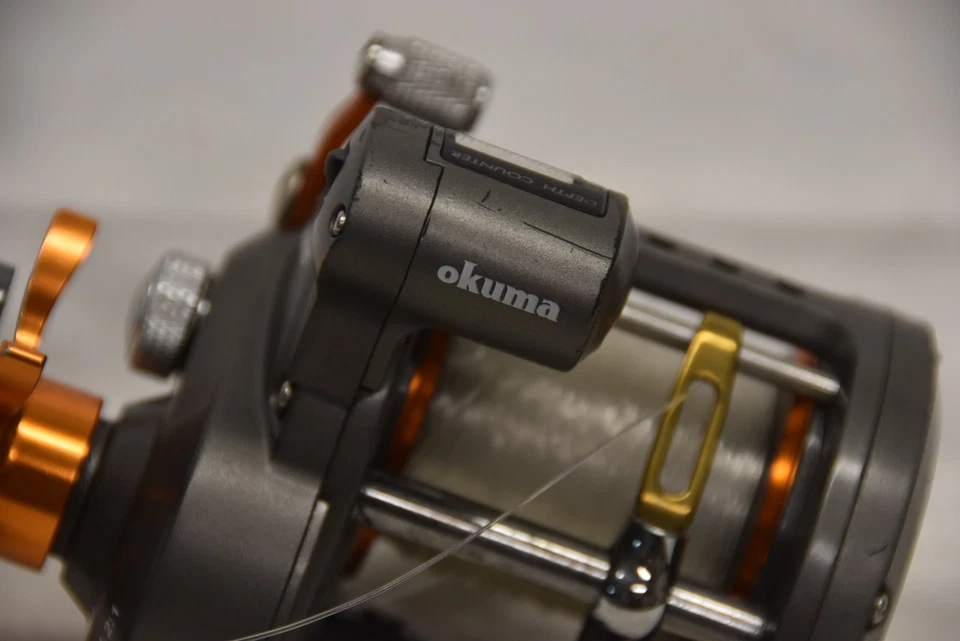 Carrete de pesca Okuma CW-303D de agua fría 4,2:1 Foto 2 de 4