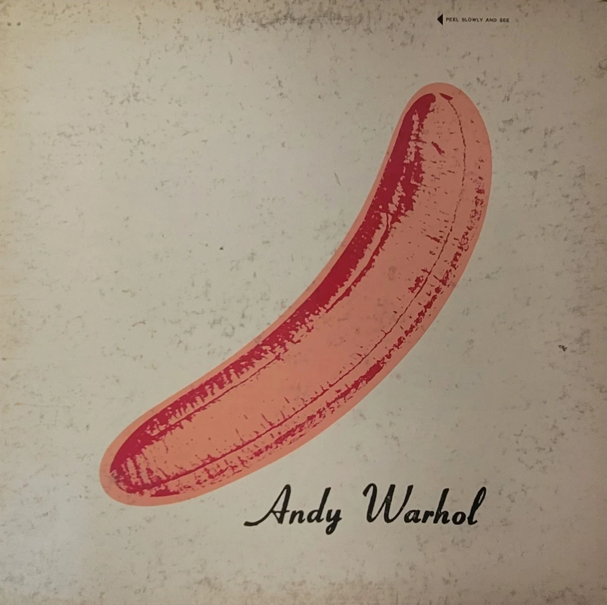 The Velvet Underground & Nico Andy Warhol Peel Cover 1967 Verve - V-5008 